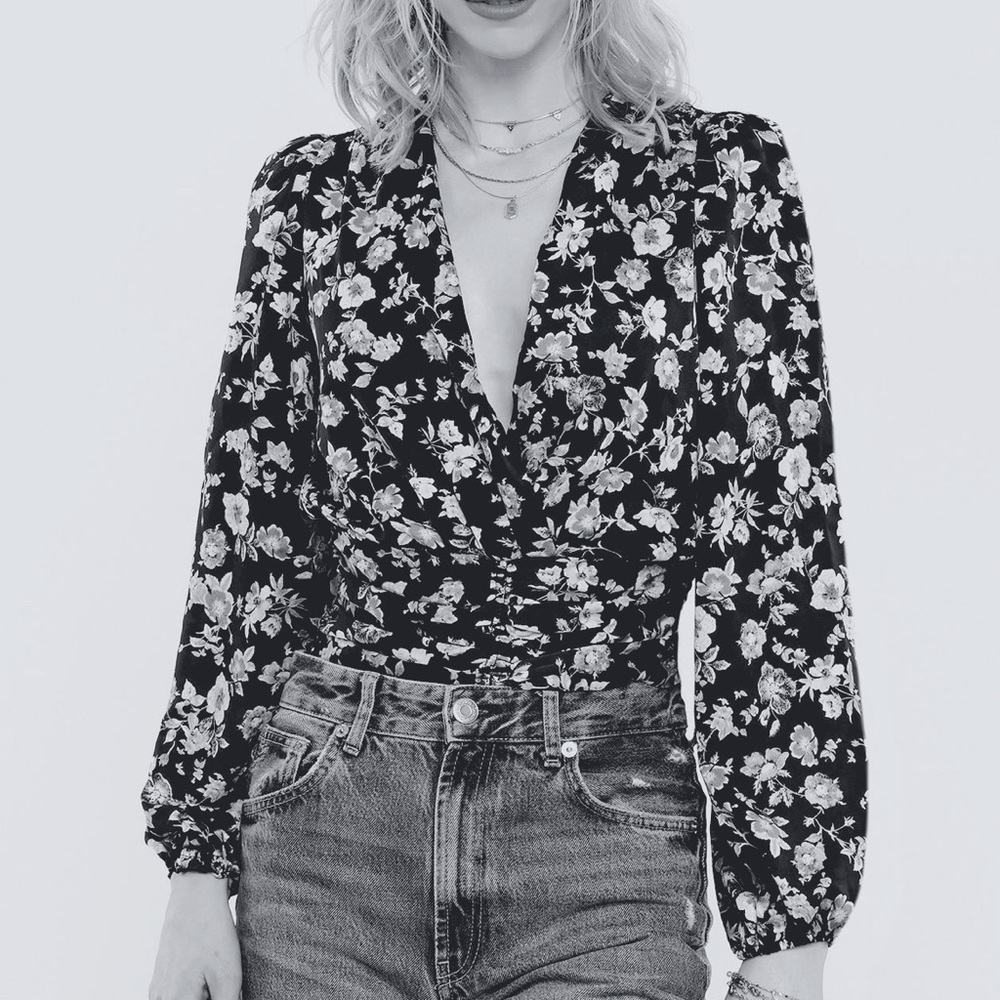 heartloom Floral Malone Long Sleeve Top